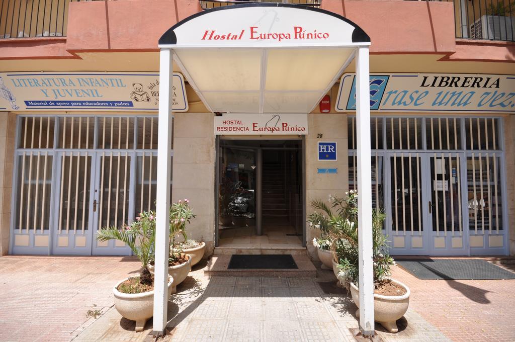 Hostal Residencia Europa Punico Ibiza Exterior foto