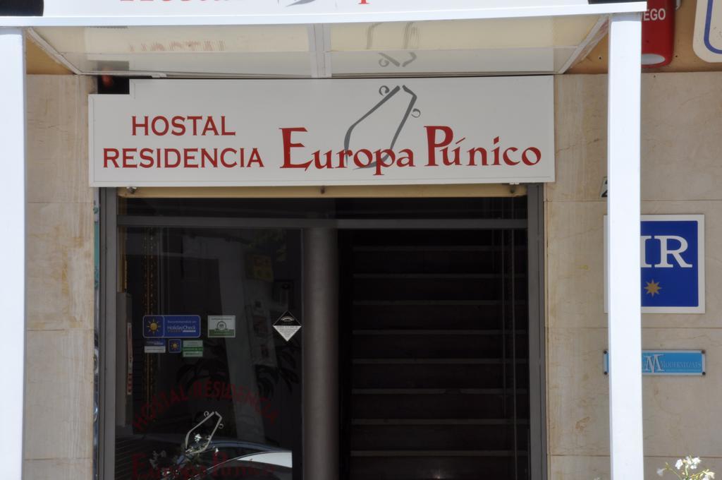 Hostal Residencia Europa Punico Ibiza Exterior foto