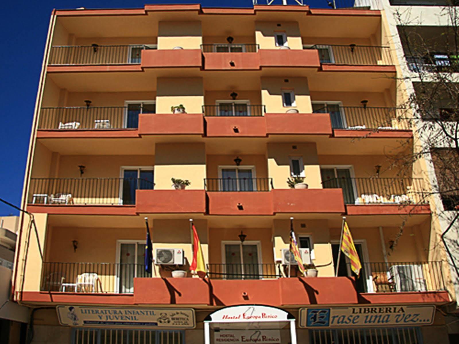 Hostal Residencia Europa Punico Ibiza Exterior foto